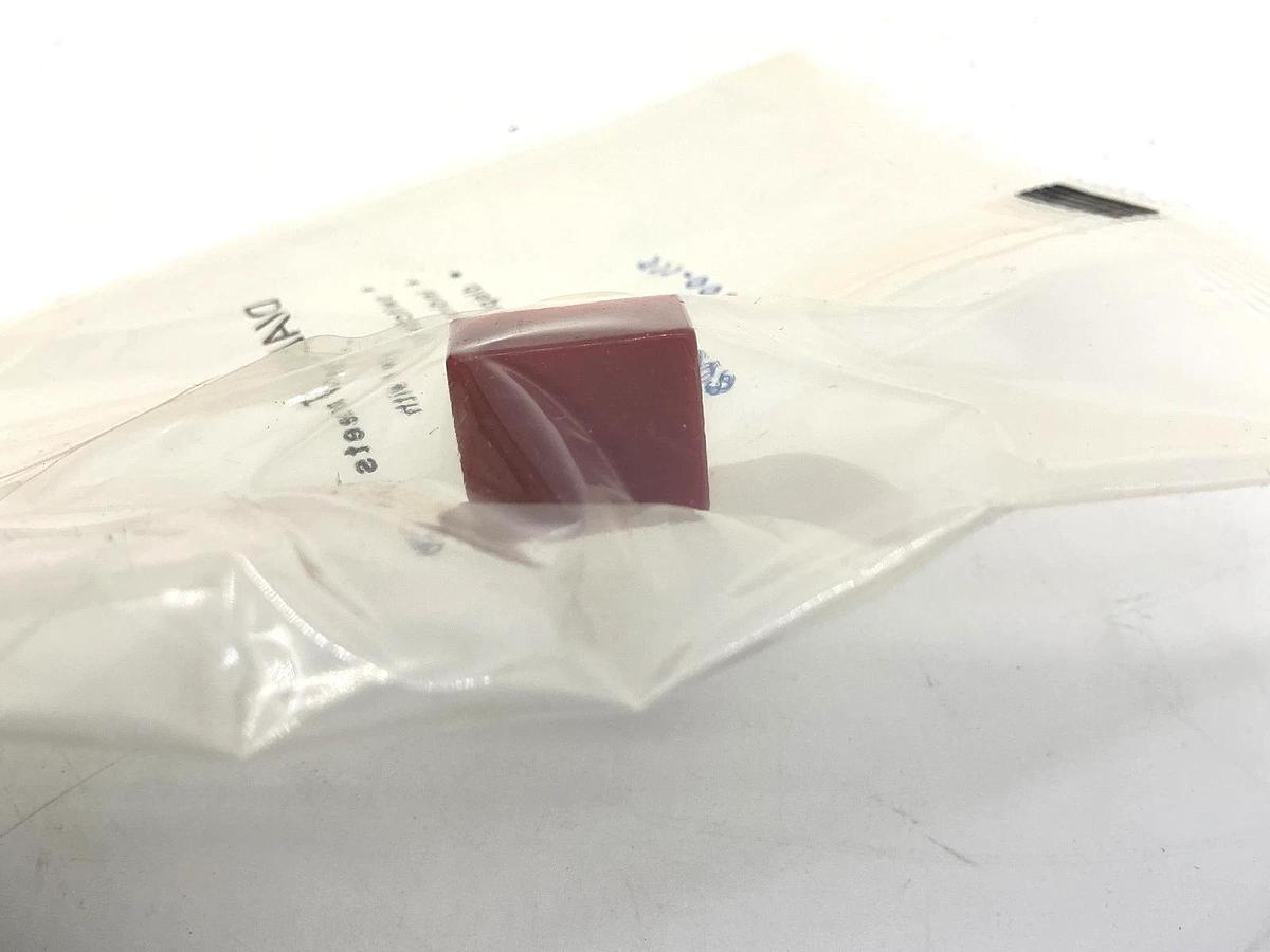 Lot of 2 New Dialight 333-0071 Illuminated Switch/Pushbutton Cap Rectangle Red