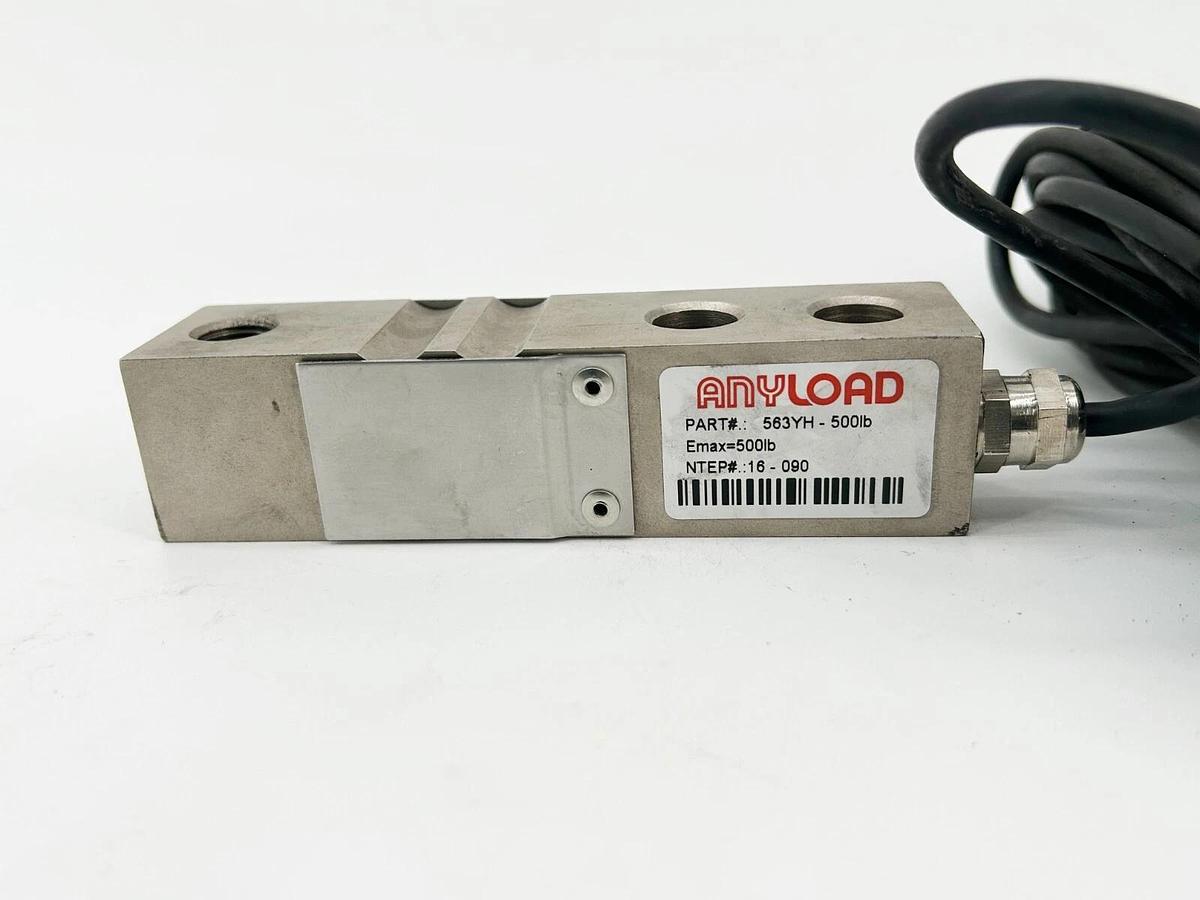 New Anyload 563YH-500LB Single Ended Beam Load Cell Emax 500LB - No Box