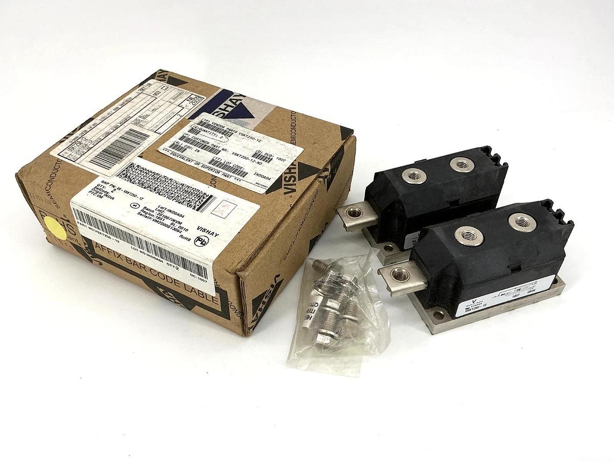 Box of 2 New Vishay VSKT250-12 Dual Thyristor Module SCR 230A 1200V