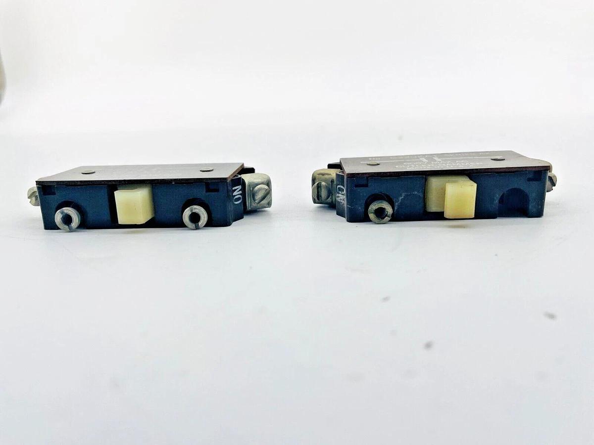 Used Lot of 2 Cutler Hammer C320KA1 Auxiliary Contact 600V