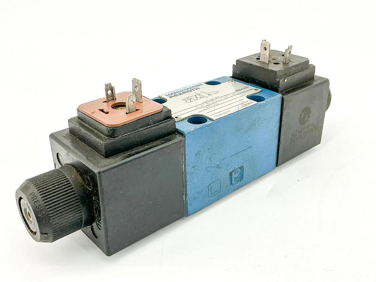 Used Rexroth 4WE6D60/0FEW110N Solenoid Valve 110/120V 50VA/220VA