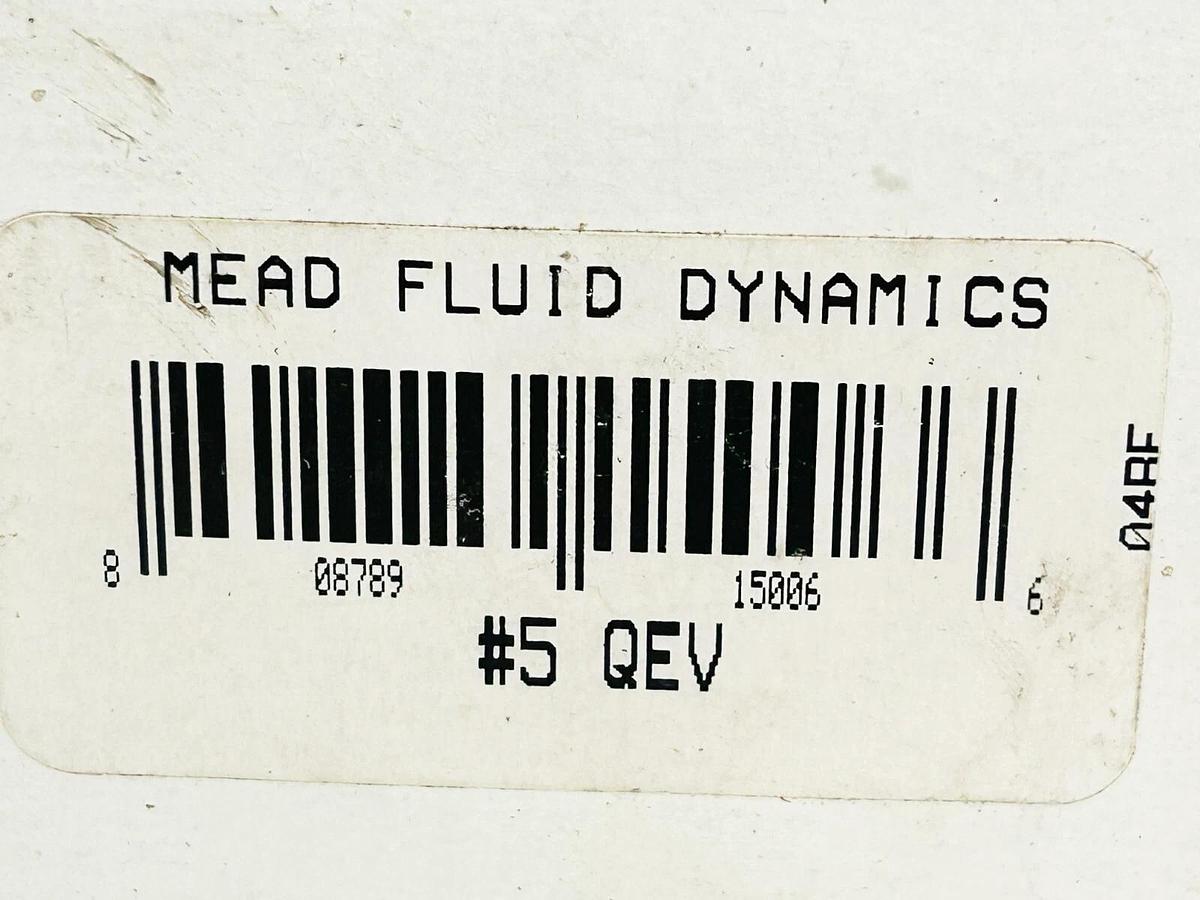 New Bimba 5-QEV Mead Fluid Dynamics Quick Exhaust Valve