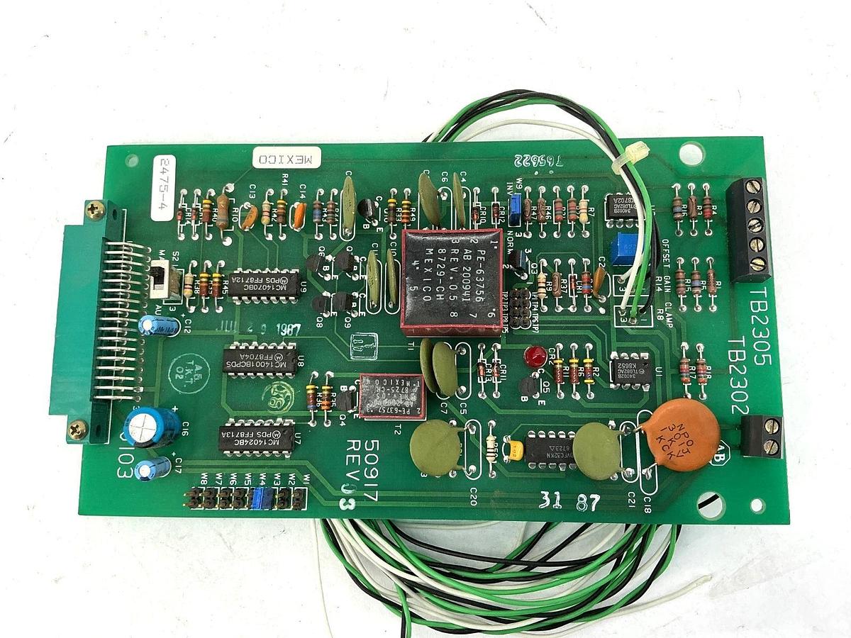 Used Allen Bradley 50917 REV.03 Signal Conditioner / Circuit Board