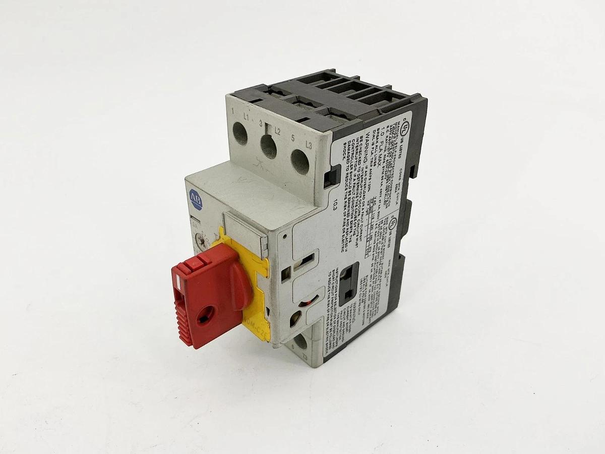 New Allen Bradley 140M-C2E-B10 Circuit Breaker 690V 0.63-1A 2PH Ser.B- No Box