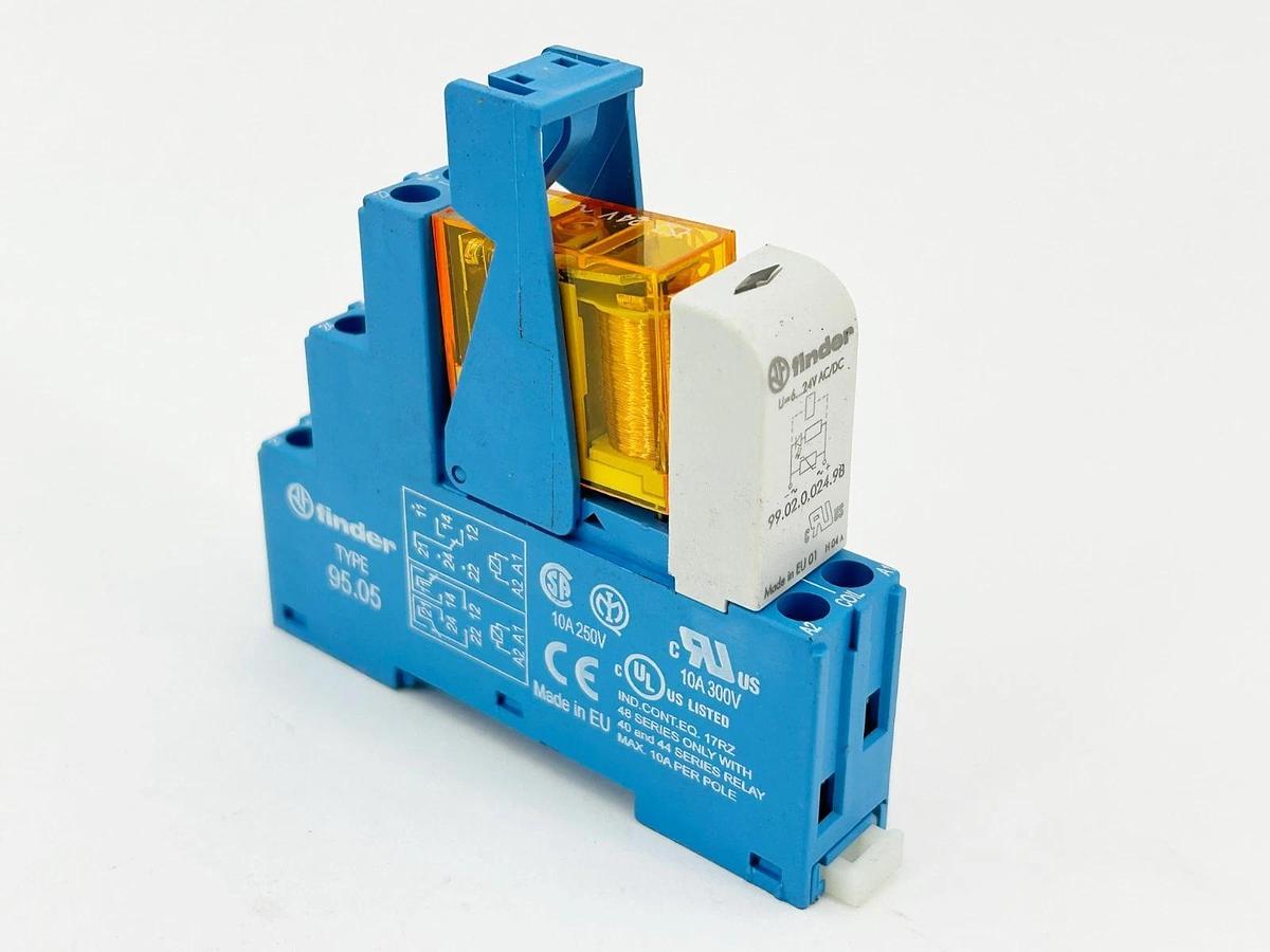 New Finder 623-7163 Interface Relay 300V 2P 10A 48 Series 99.02.024.98