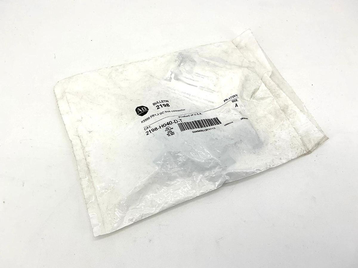 New Allen Bradley 2198-H040-D-T Ser A DC Busbar Connector Kit 2198H040DT