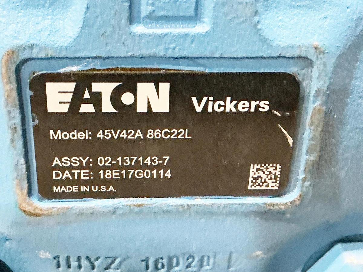 Refurbished Eaton Vickers 45V42A-86C22L Gear Pump Rebuilt 02-137143-7