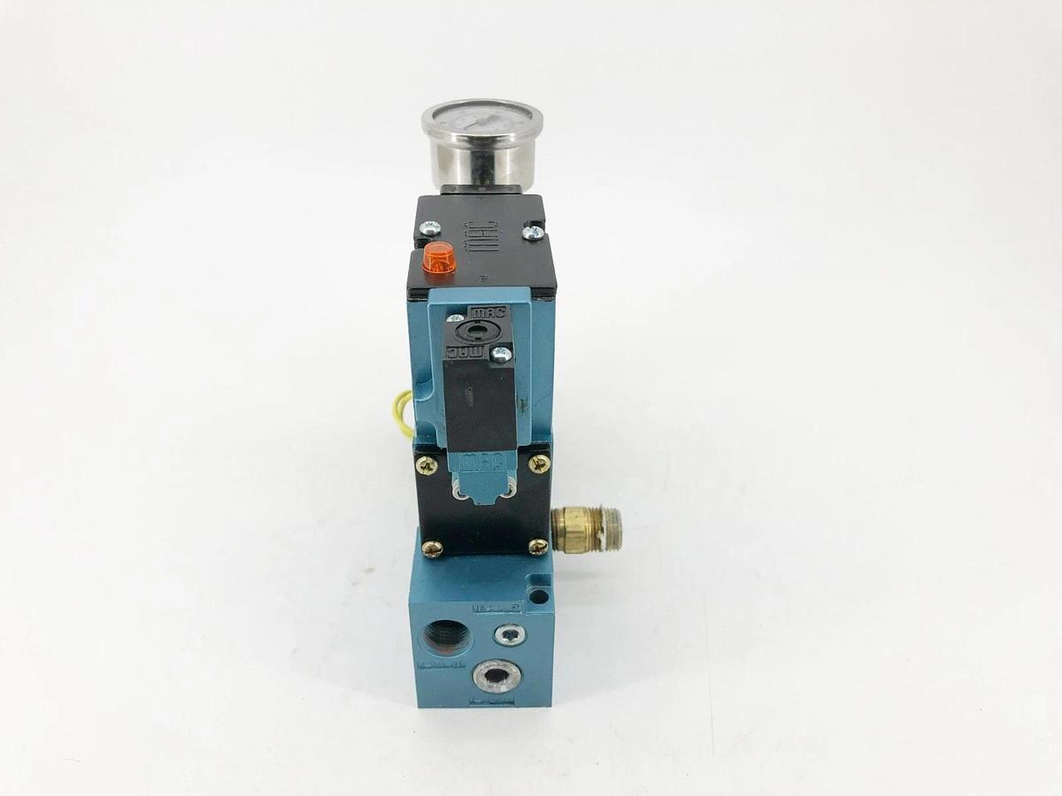 Used MAC Valves 82A-KC-CKA-TM-DAAP-1DA Solenoid Valve 150psi TM-DAAJ-1DA PR82A-GCDA