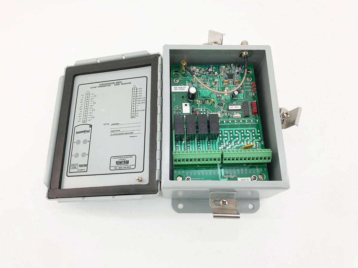 New Remtron 22R04 Machine Control Unit Receiver - No Box