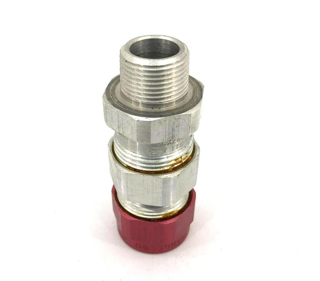 New Eaton TMCX285 Cable Gland, Aluminum, Sheath:0.65-1.00", 3/4" NPT, Armor Rang