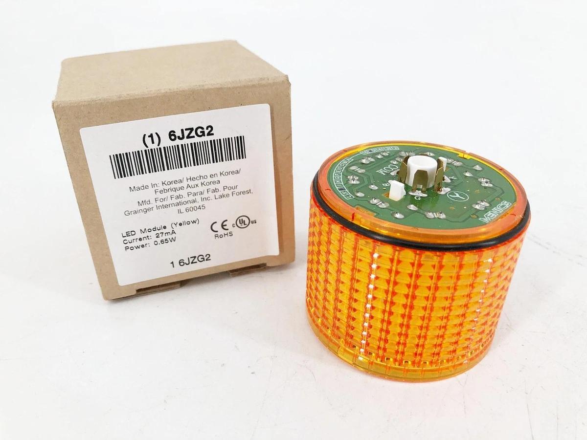 New Menics 6JZG2 Tower Light LED Module 24VDC 60mm Amber