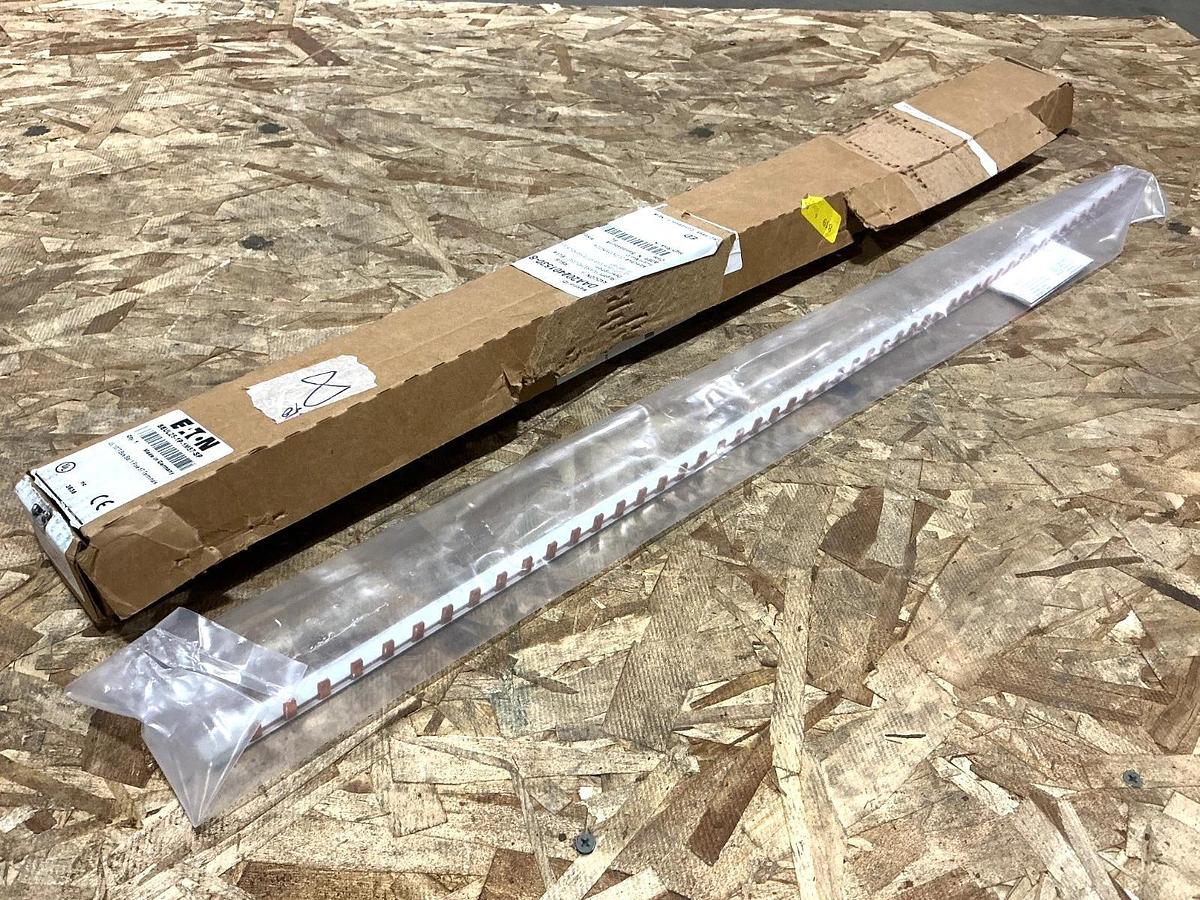 New Eaton BBUL25-1P-1M57-SP Bus Bar 1-Pole 57 Terminals 100A 480VAC 25QMM 121989