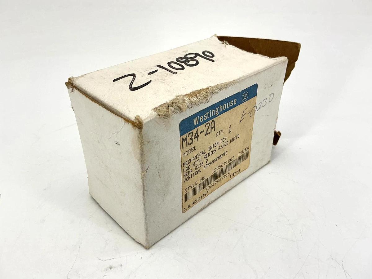 Used Westinghouse M34-2A Mechanical Interlock use w/ A/200 Units M342A 1255C91G03