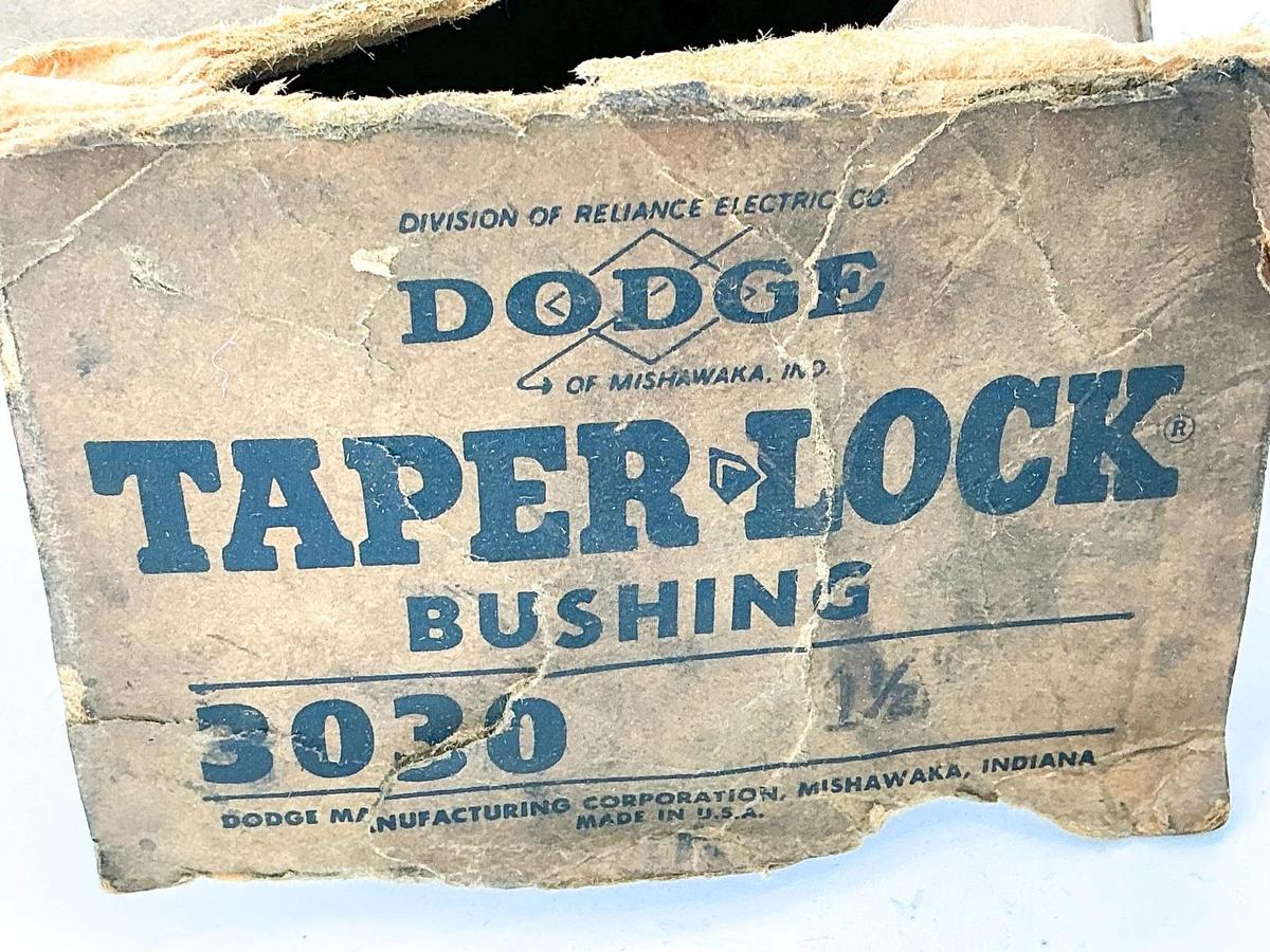 New Dodge 3030-1-1/2 Tapper Lock Bushing 1-1/2" Bore