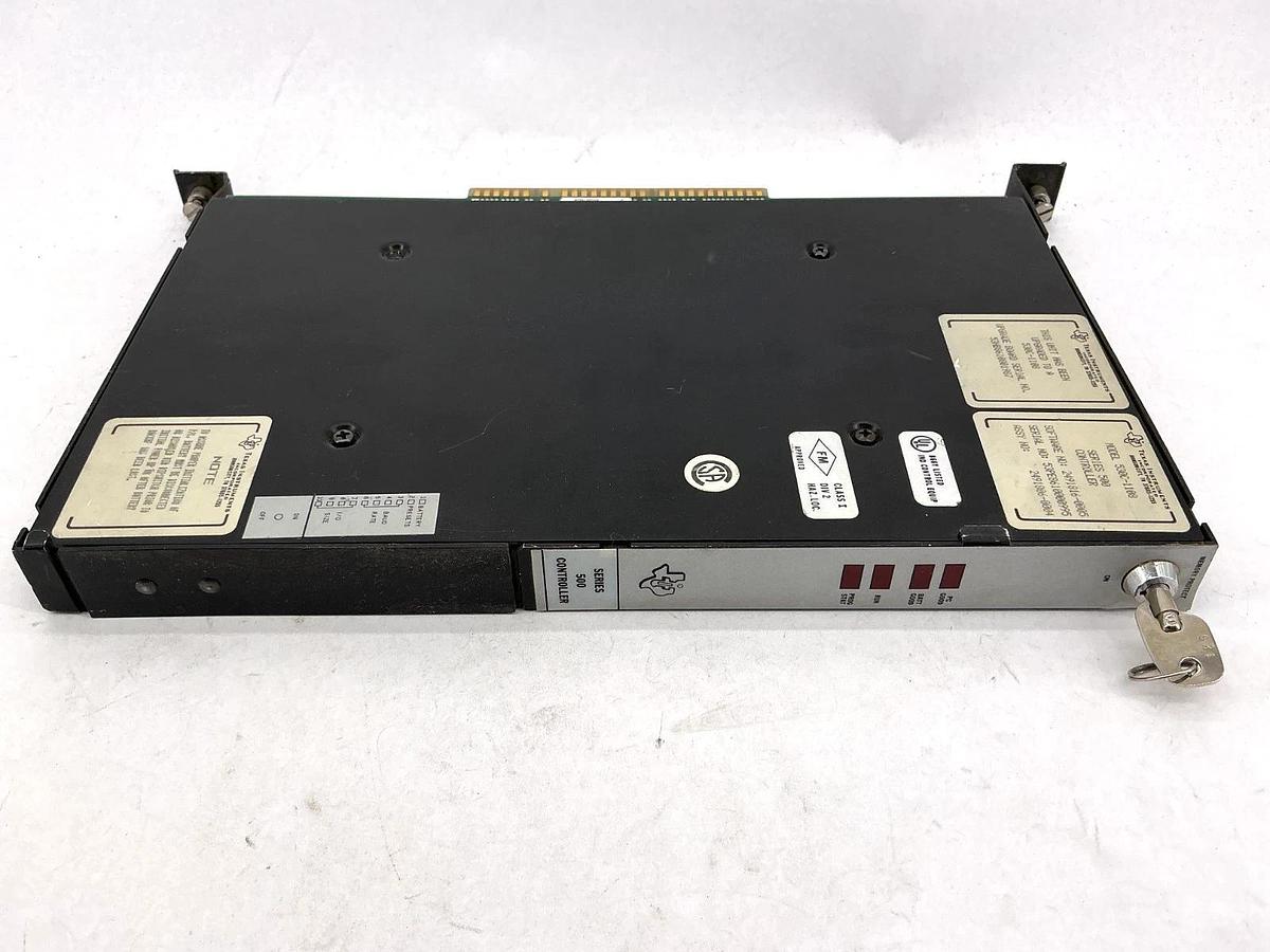 Used Texas Instruments 530C-1108 Ser 500 Controller w/ Key