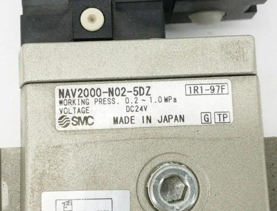 New SMC NAV2000-N02-5DZ Start Up Valve 24VDC 1/4"NPT