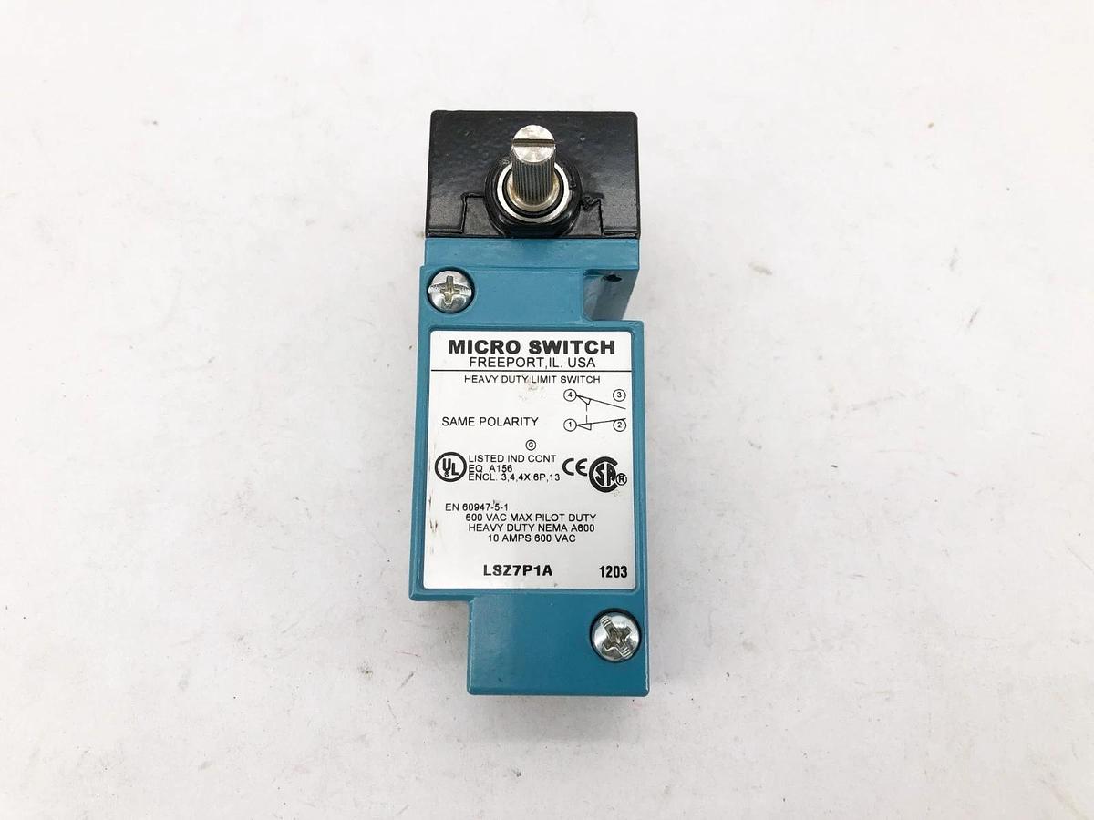 New Honeywell Microswitch LSZ7P1A Heavy Duty Limit Switch 600VAC 10A