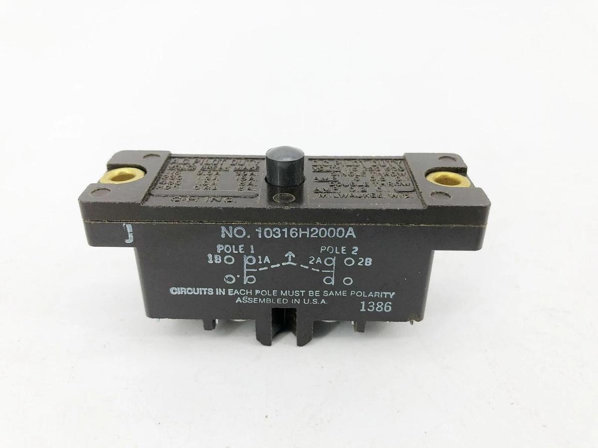New Cutler Hammer 10316H2000A Precision Limit Switch