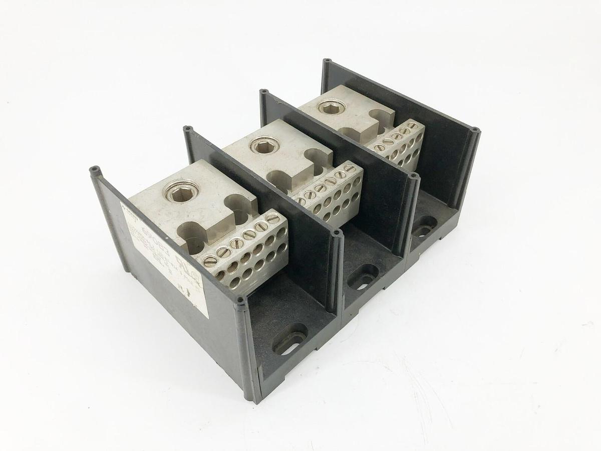 New Gould 69083 Fuse Holder 600V 3P 500MCM-#4 x #4-#14