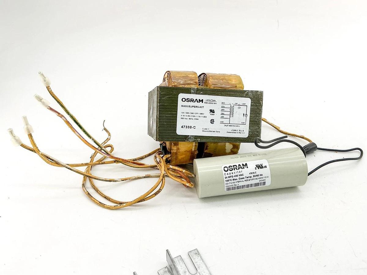 New Osram 47338-C Magnetic Ballast Transformer 120/480V M400/SUPER5-KIT
