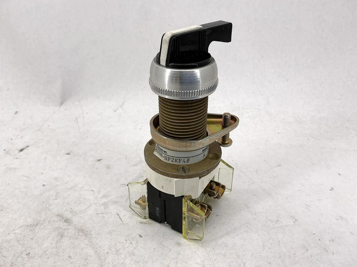 New Allen Bradley 800H-NP2KF4# Ser A Selector Switch 4-Position - No Box