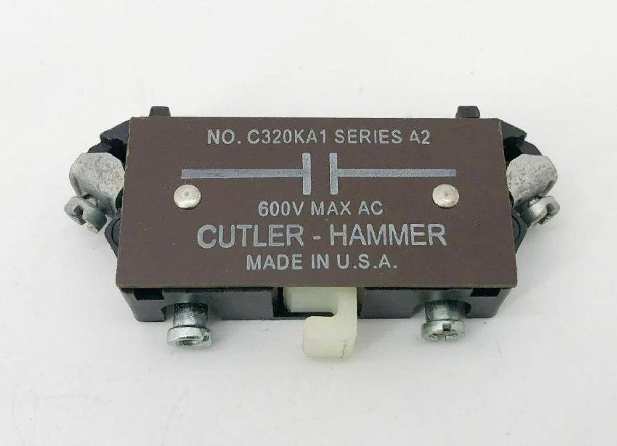 Lot of 3 New Eaton Cutler Hammer C320KA2 Auxiliary Contacts NC