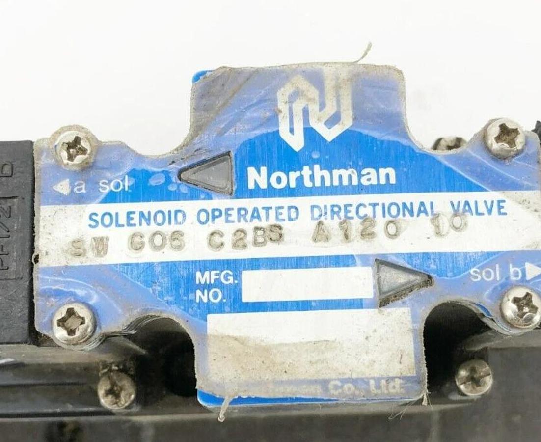 New Northman SW-G06-C2BS-A120-10 Pilot Operated Directional Control Valve 120V