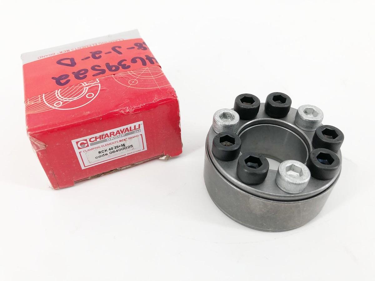 New Chiaravalli RCK 40 25x50 Keyless Clamping Element 25mm ID 50mm OD 06800025