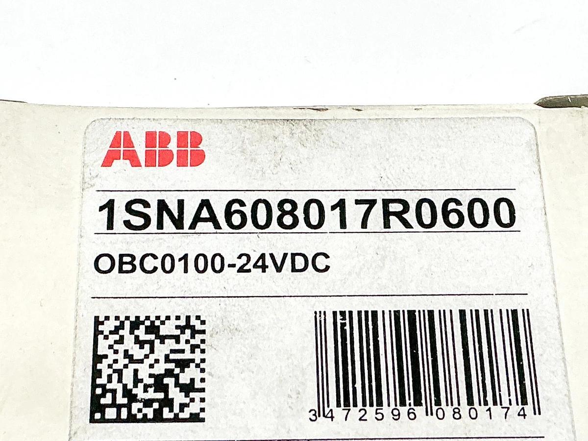 New ABB 1SNA608017R0600 Terminal Relay OBV0100-24VDC