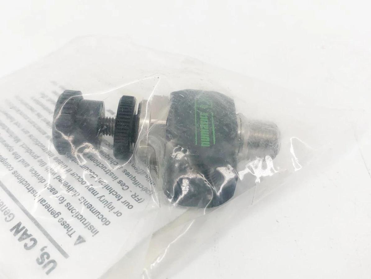 New Numatics 1FCTN Flow Control Valve with Knob 1/8" NPT