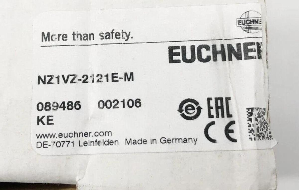 New Euchner NZ1VZ-2121E-M Safety Interlock Switch 089486