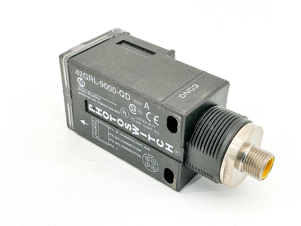 New Allen Bradley 42GRL-9000-QD Photoswitch Sensor 264V 4VA Ser.A - No Box