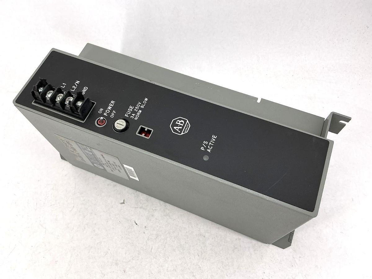 Used Allen Bradley 1771-P7 B Ser B Power Supply IN 2A 120/220VAC 50/60HZ OUT 5VDC 16A