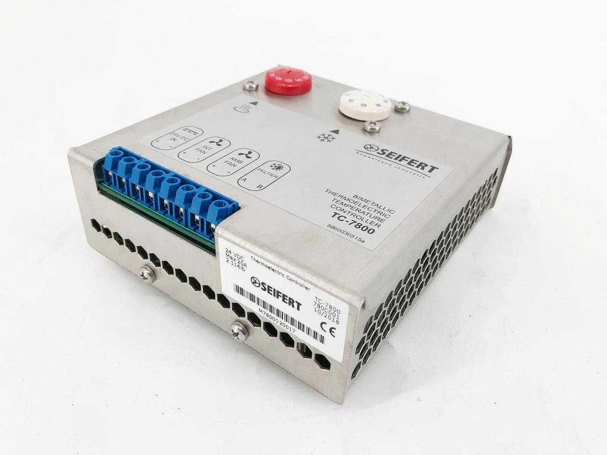 New Seifert TC-7800 Bimetallic Temperature Controller 24VDC 20A 7800001