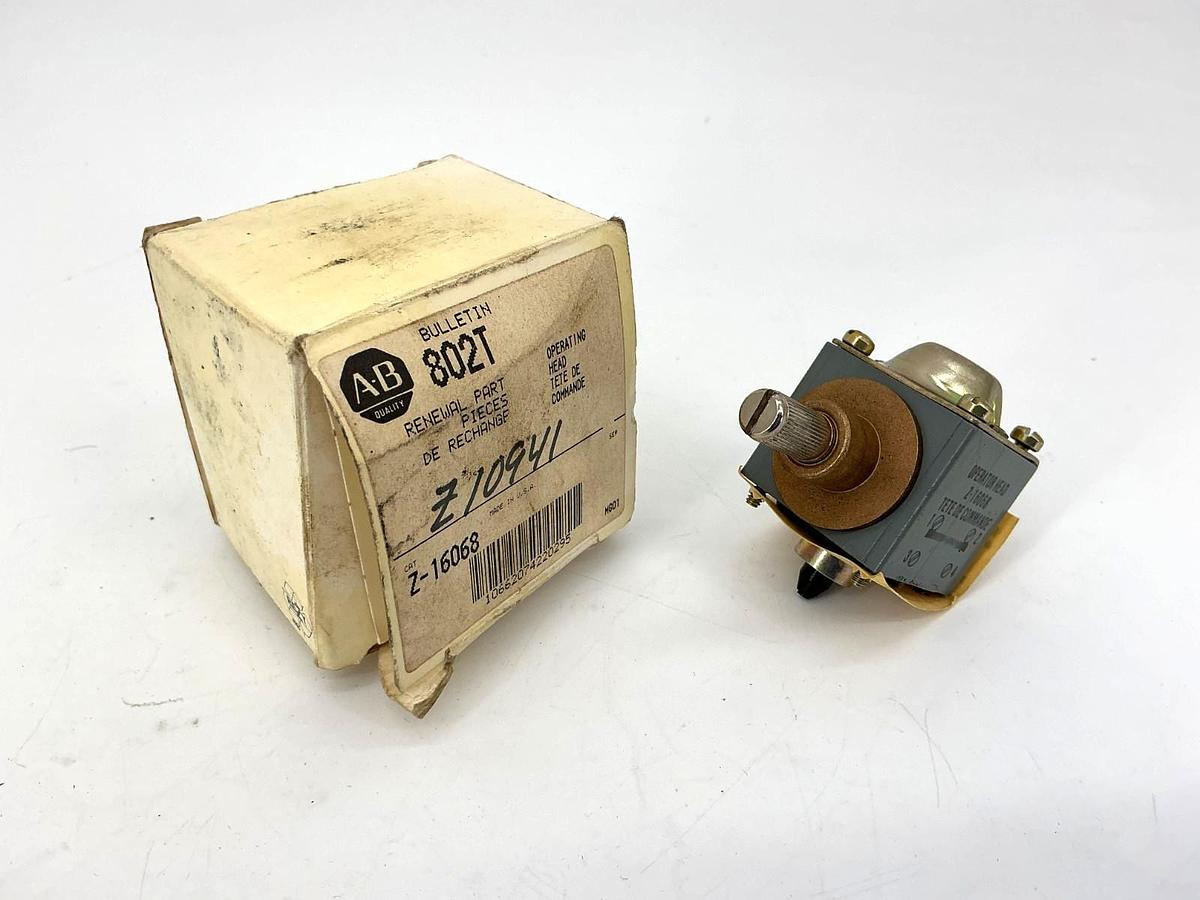 New Allen Bradley Z-16068 Limit Switch Operating Head Renewal Part Z16068