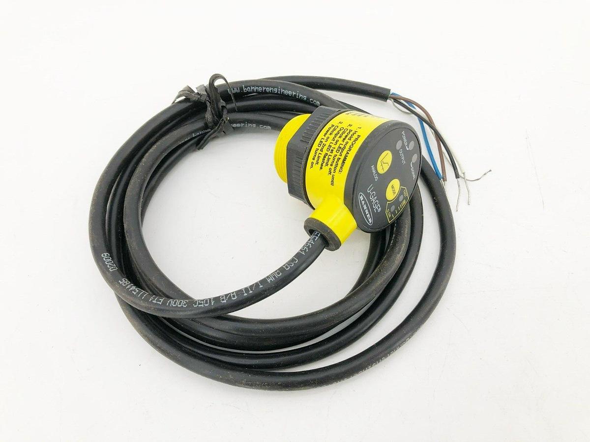 New Banner Engineering T30UXUC Ultrasonic Sensor 3m Range 0-10VDC Analog Output