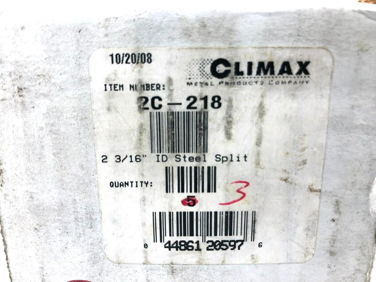 New Climax 2C-218 Two-Piece Clamping Collar