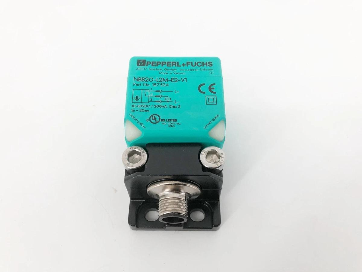 New Pepperl + Fuchs NBB20-L2M-E2-V1 Inductive Proximity Sensor 187534