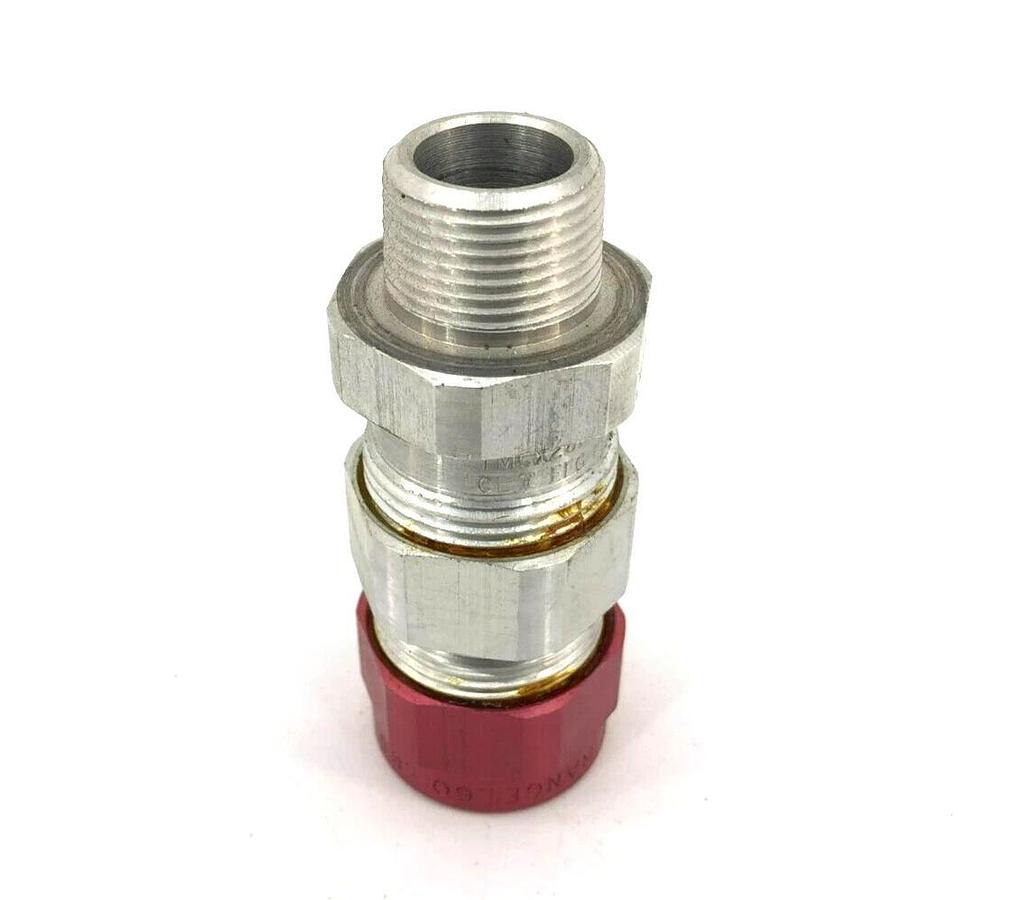 New Eaton TMCX285 Cable Gland, Aluminum, Sheath:0.65-1.00", 3/4" NPT, Armor Rang