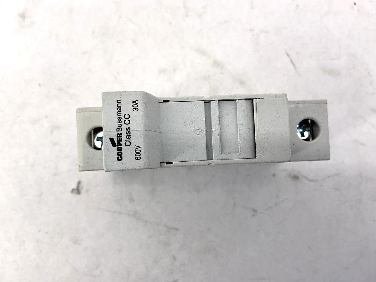 Lot of 2 New Bussmann CHCC Fuse Holder Class CC 30A 600V 50/60HZ