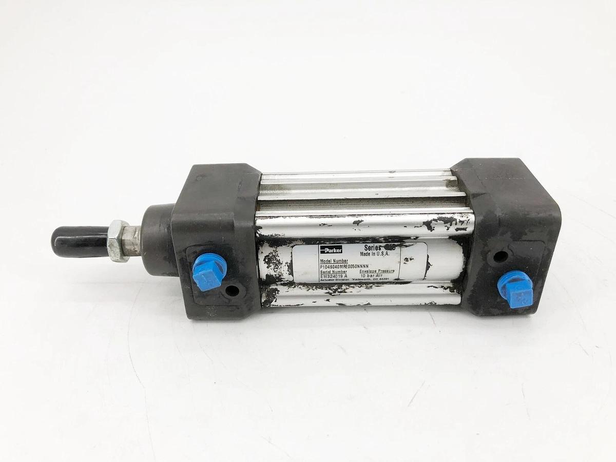 Used Parker P1D4S040MRE0050NNNN Air Cylinder 10 bar