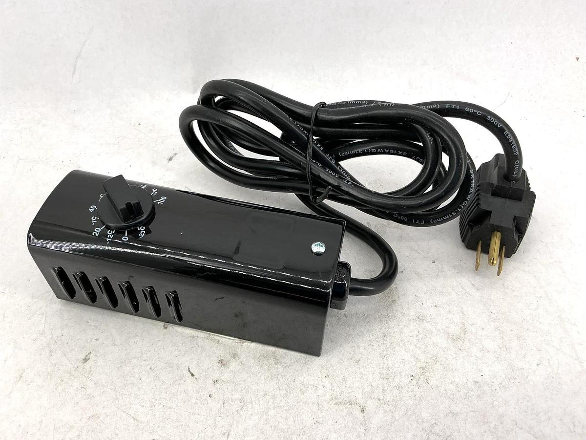 New Dayton 2E817 Portable Heater Thermostat -10°F to 100°F 2E817C