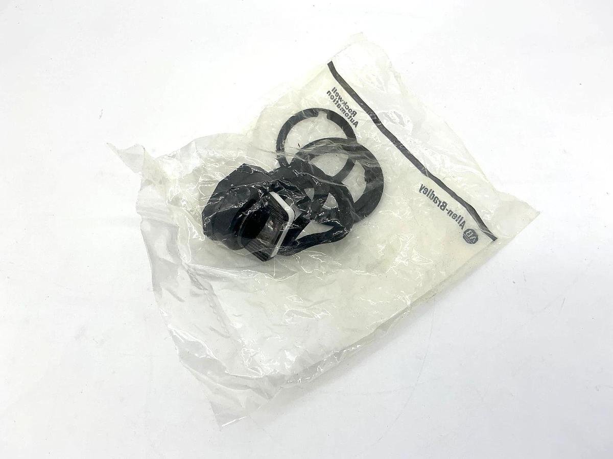 New Allen Bradley 800H-HR2B Ser F Selector Switch 2Pos Maintained Black STD Knob