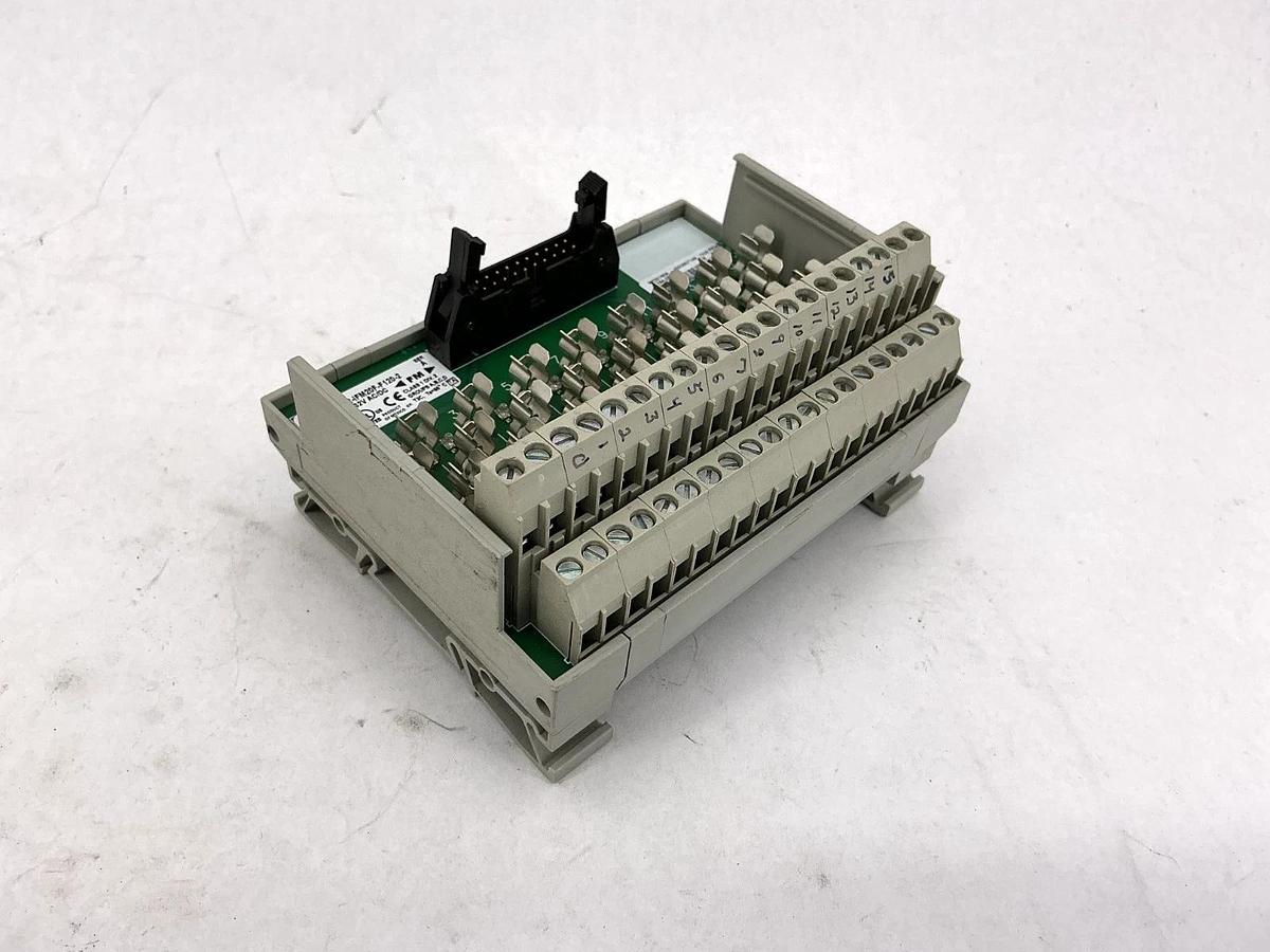 Used Allen Bradley 1492-IFM20F-F120-2 Ser A 20PT Fusible Interface Module w/ LEDs