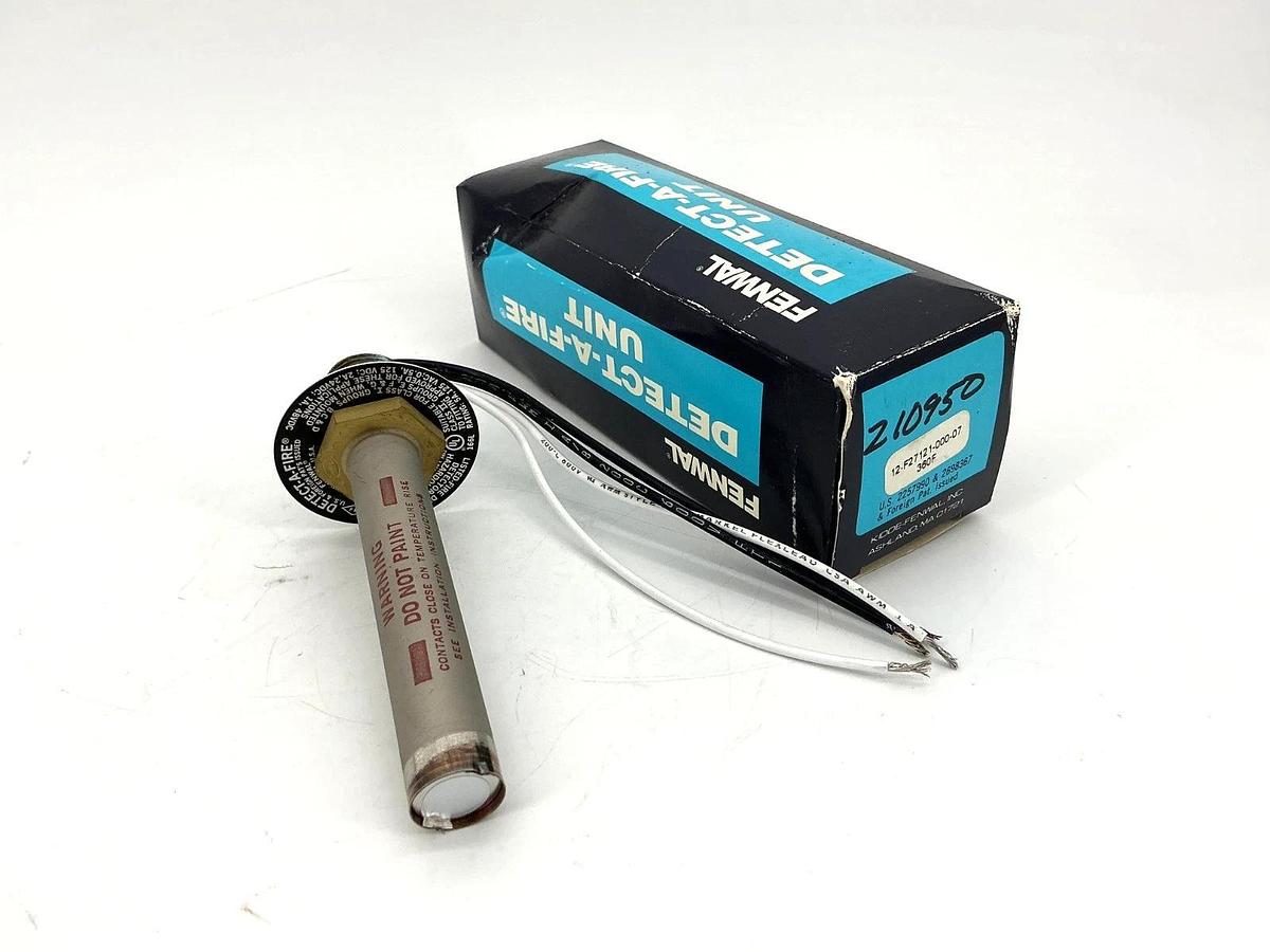 New Fenwal 12-F27121-000-07 Detect-a-Fire Temperature Sensor 360F 5A 125VAC