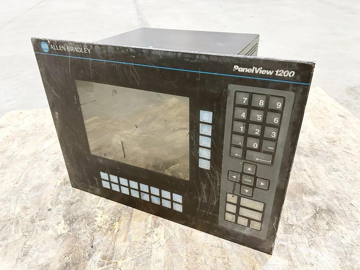 Used Allen Bradley 2711-KC1X Operator Interface Panelview 1200 12" Color CRT 264V