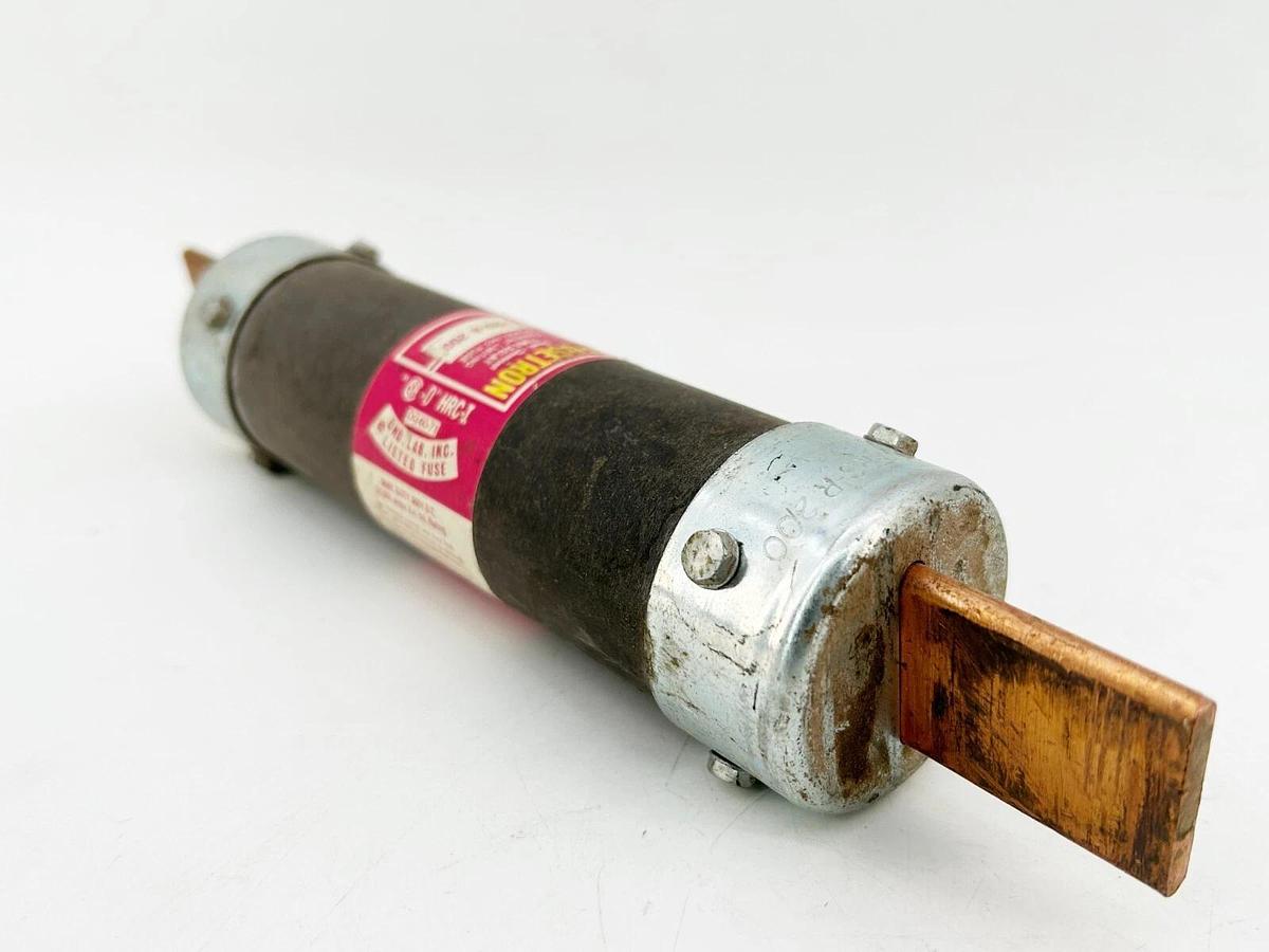 Used Bussmann FRS-R-200 Dual Element Time Delay Fuse 200A 600VAC RK5 W/O Box