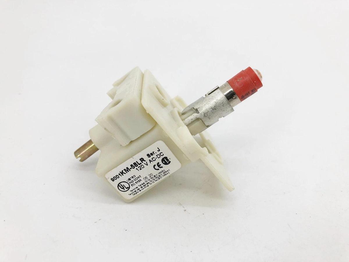 New Schneider Electric 9001KM58LR Red LED Light Block 120VAC/DC - No Box