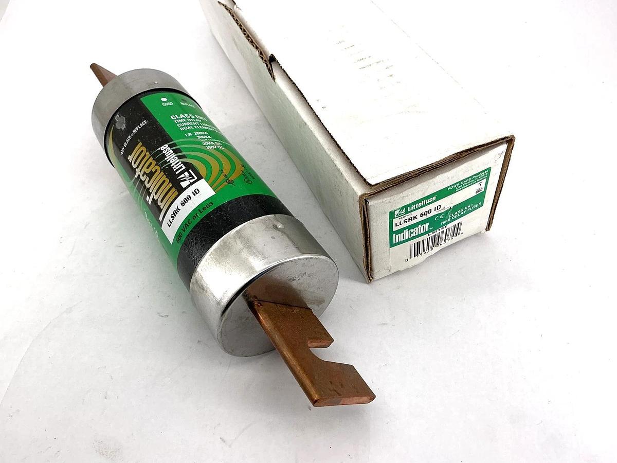 New Littelfuse LLSRK-600-ID Indicator Dual Element Class RK1 Fuse 600A 600V