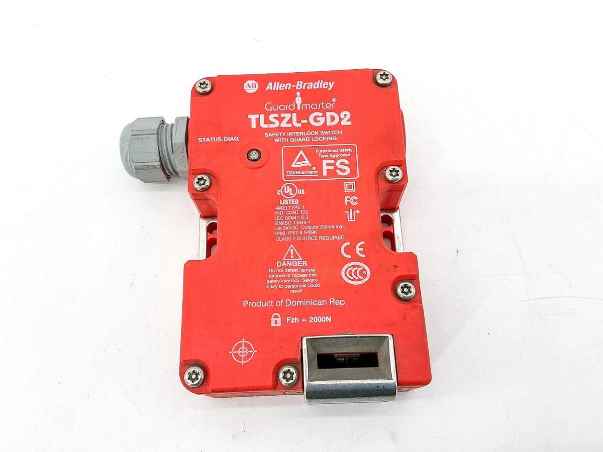 Used Allen Bradley 440G-T27121 Guardmaster Lock Switch 24V Ser.E TLSZL-GD2
